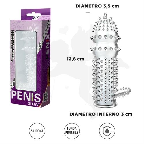 Funda para pene transparente